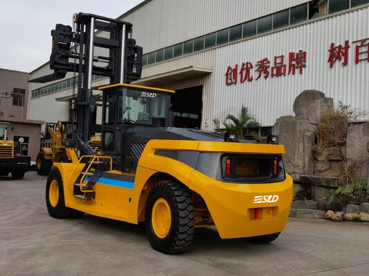 35 Ton Capacity Diesel Forklift Truck with 6000mm Lift Height and Hydraulic Power Shift Transmission