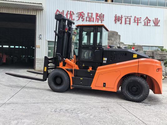 FD160 Port Container Stacking 16 Ton Heavy Lift Forklift Truck For Port Terminal