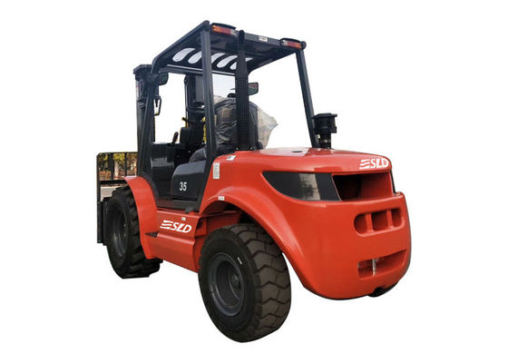 3 মি 8000 এলবি 8 কে 3.5T 3500kgs 4WD 4X4 সমস্ত রাফ টেরেন ফর্কলিফ্ট