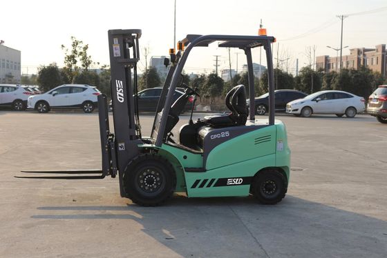 CPD25 2.5T 48V এসি মোটর মিনি ইলেকট্রিক ফর্কলিফ্ট ট্রাক কার্টিস কন্ট্রোলারের সাথে