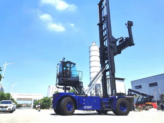 OEM 9 টন লোড ফর্কলিফ্ট কনটেইনার হ্যান্ডলার কামিন্স ইঞ্জিনের সাথে
