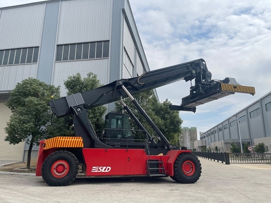 প্রসারিত টাইপ কনটেইনার রিচ স্ট্যাকার ISO 20'-40' কনটেইনার হ্যান্ডলিং জন্য