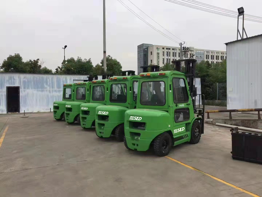 হাইড্রোলিক ট্রান্সমিশন সহ ISUZU ডিজেল ইঞ্জিন 3 টন ফর্কলিফ্ট