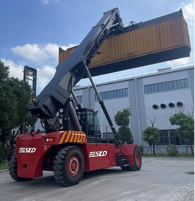 FD280 28 টন ডিজেল ভারী দায়িত্ব ফোর্কলিফ্ট ট্রাক ওয়েচাই ইঞ্জিন 4.5g মাস্ট কনটেইনার হ্যান্ডলিং