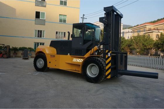 FD300 30 টন ভারী লিফট ফোর্কলিফ্ট লিফট ট্রাক রোল কাঁটা সহ