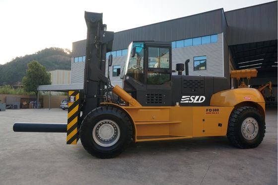 FD300 30 টন ভারী লিফট ফোর্কলিফ্ট লিফট ট্রাক রোল কাঁটা সহ