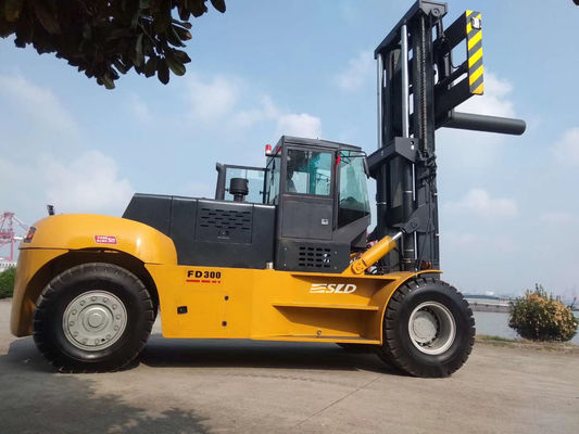 FD300 30 টন ভারী লিফট ফোর্কলিফ্ট লিফট ট্রাক রোল কাঁটা সহ