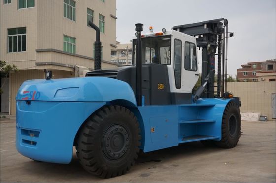 FD350 35000kgs 35 টন 7 কে ভারী লিফট ফর্কলিফ্ট লিফটার ট্রাক