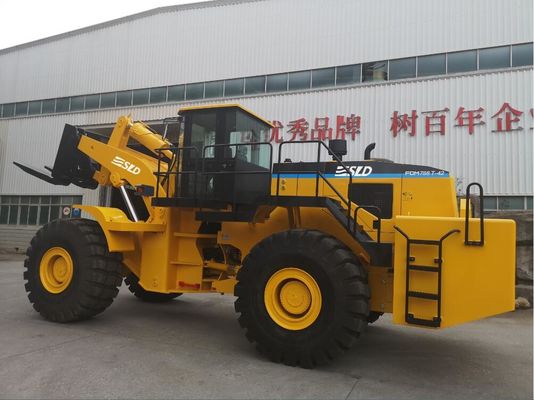 লজিস্টিক ইয়ার্ড 199kw 42000kgs 42t ফোর্কলিফ্ট লোডার