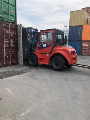 3000 মিমি 4 ফোর হুইল ড্রাইভ 3.5T 3500kgs 4X4 ফর্কলিফ্ট সমাধান utions